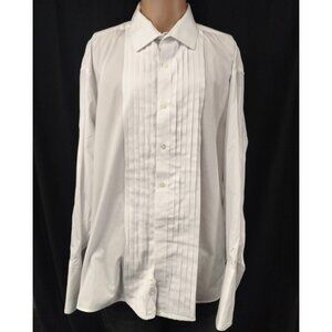 Ralph Lauren Men's White Shirt/Button up/Long Sleeve Sz34/35 SKU 3163